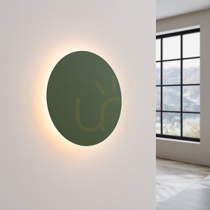 Vägglampa BORGEN olivgrön LED 3000K small 2