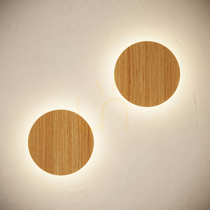 BORGEN LED-vägglampa i ekdekor 3000K – THORO small 14