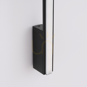 LAGOM 150 svart LED-vägglampa 4000K small 5