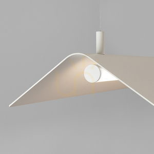 ELVA beige LED 4000K taklampa small 4