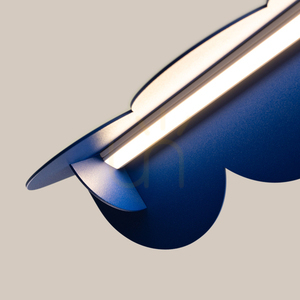 BISCUIT ultramarin LED 3000K taklampa small 5