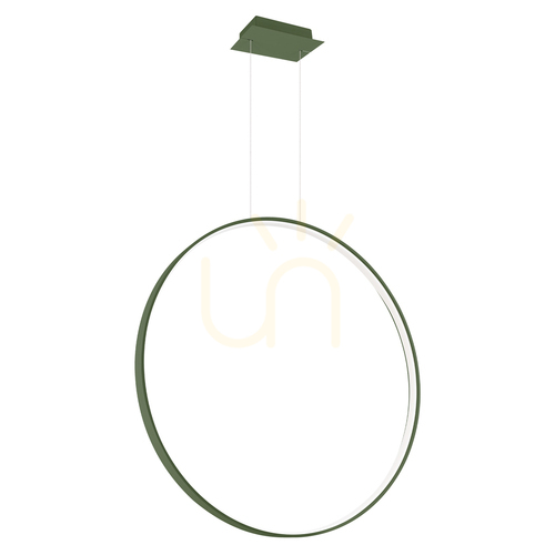 Kontrollera RIO 78 grön oliv LED 3000K taklampa