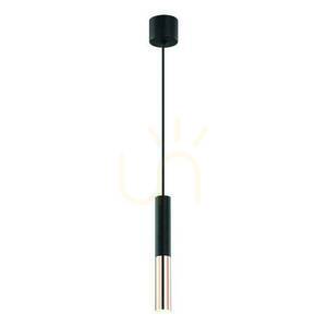 Pendellampa Slimi Open Design Highlights svart koppar aluminium G9 1200 mm small 0