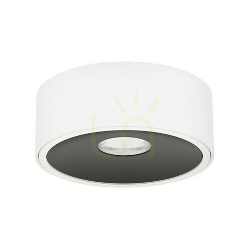 Kontrollera Taklampa Open Design Highlights Neo Slim LED 10W Vit/Svart 3000K IP20