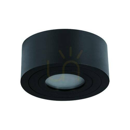 Kontrollera Taklampa Open Design Highlights Rullo Svart IP44 LED 3000K 6W Aluminium