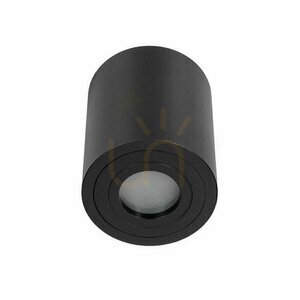 Taklampa Open Design Highlights Rullo svart IP44 GU10 90 mm алюминий small 0