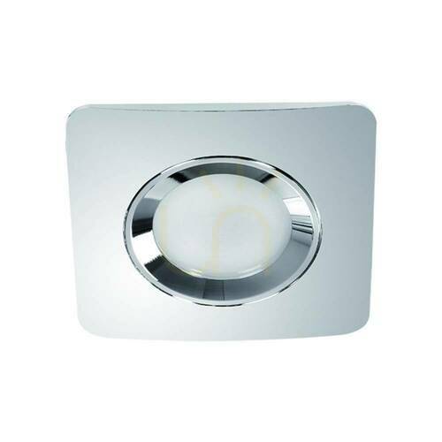 Kontrollera Inbyggd armatur Bello IP44 krom GU10 85 mm Open Design Highlights
