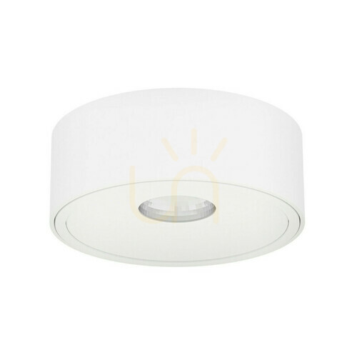 Kontrollera Infälld takarmatur Neo Vit Matt Aluminium GU10 117 mm Open Design Highlights