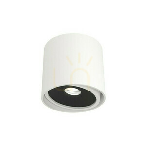 Taklampa Neo Open Design Highlights vit svart aluminium GU10 130 mm small 3