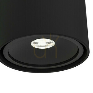 Taklampa Open Design Highlights Neo Svart Matt 1x GU10 Aluminium IP20 small 2