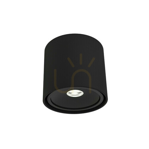 Kontrollera Taklampa Open Design Highlights Neo Svart Matt 1x GU10 Aluminium IP20