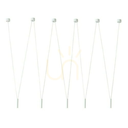Kontrollera Pendant Light Viva V Bianco, Vit, 5L, G9, Aluminium, Open Design Highlights
