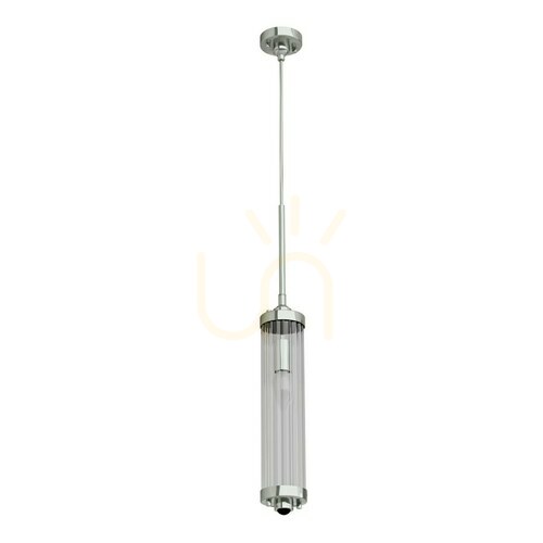 Kontrollera Pendellampa Fiatto I Krom Glas Metall Open Design Highlights E14 1 Ljuspunkt