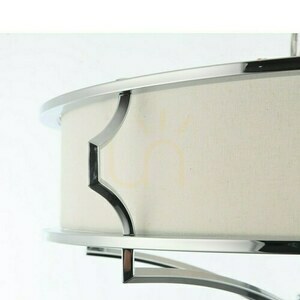 Plafond Stesso Vit Krom 4L Ø589 mm Open Design Highlights small 4