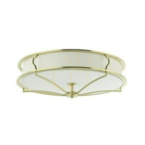 Plafond Stesso Open Design Highlights vit kräm satin gold 4 ljuspunkter 589 mm small 2
