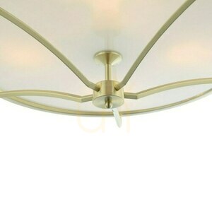Plafond Stesso Open Design Highlights vit kräm satin gold 4 ljuspunkter 589 mm small 4