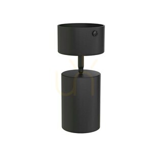 Taklampa Kika Open Design Highlights svart aluminium GU10 8W IP20 small 1
