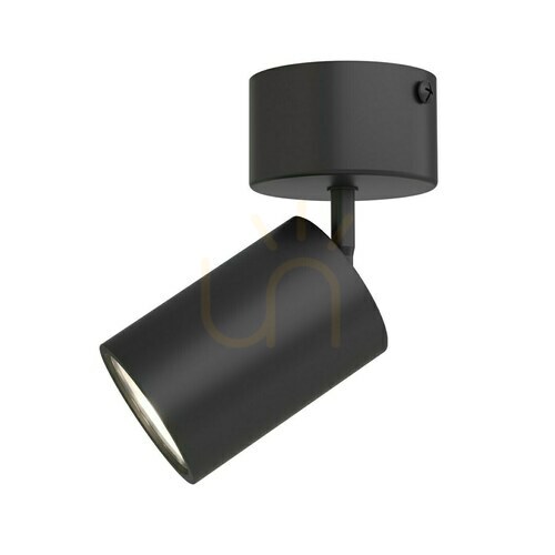 Kontrollera Taklampa Kika Open Design Highlights svart aluminium GU10 8W IP20