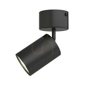 Taklampa Kika Open Design Highlights svart aluminium GU10 8W IP20 small 0
