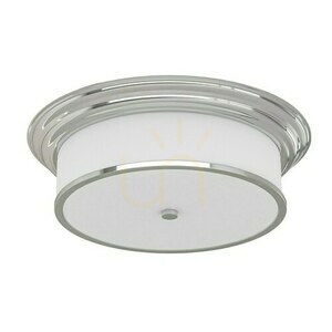 Plafond Famburo Open Design Highlights vit krom 4 ljuspunkter E14 49 cm small 0