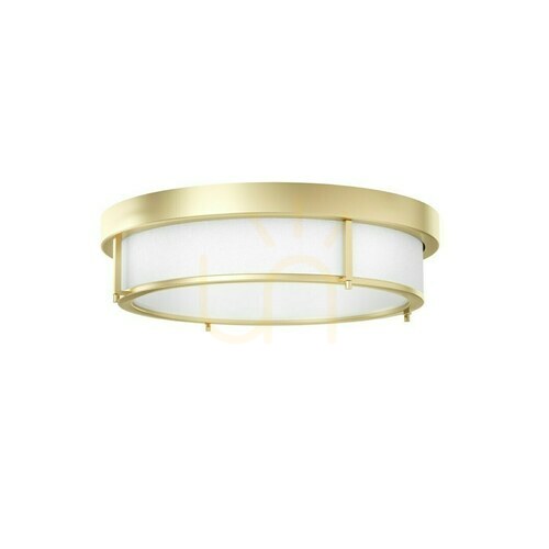 Kontrollera Plafond Open Design Highlights Romi 3-ljus vit satin gold 400 mm E14