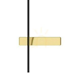 Vägglampa Open Design Highlights Bene svart/guld 62 cm LED 3000K small 3