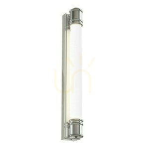 Vägglampa Open Design Highlights Omi vit matt krom IP44 LED 3000K 13W 584 mm small 2