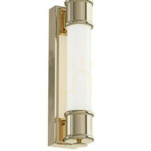 Vägglampa Omi Open Design Highlights vit matt guld IP44 LED 3000K 6W small 2