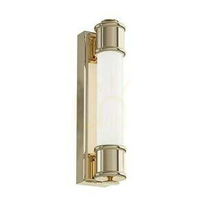 Vägglampa Omi Open Design Highlights vit matt guld IP44 LED 3000K 6W small 3