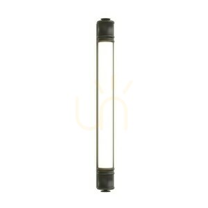 Vägglampa Omi Open Design Highlights matt svart IP44 58,4 cm LED 3000K small 3