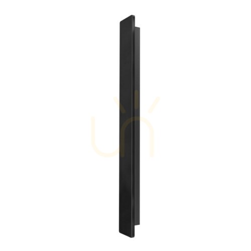 Kontrollera Vägglampa Open Design Highlights Ante matt svart LED 3000K aluminium 60 cm