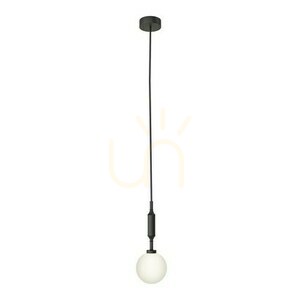 Pendellampa Ero I Nero A Open Design Highlights opalvit matt svart G9 1800 mm small 0