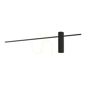 Vägglampa Bene Black 100 cm LED 3000K Open Design Highlights small 2