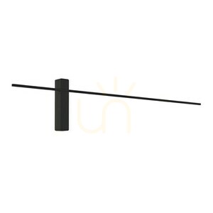 Vägglampa Bene Black 100 cm LED 3000K Open Design Highlights small 0