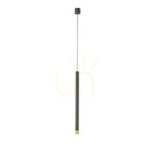 Hänglampa Open Design Highlights Q Svart/Guld Aluminium G9 1500 mm small 0
