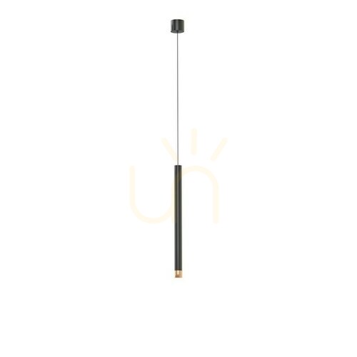 Kontrollera Pendellampa Open Design Highlights Q svart roséguld aluminium G9 1500 mm