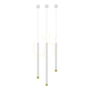 Pendellampa Q Open Design Highlights vit/guld aluminium G9 1500 mm IP20 small 5