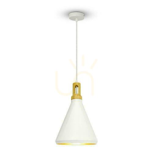 Kontrollera Pendelarmatur V-TAC Vit fi250 VT-7525-WH 5 års garanti