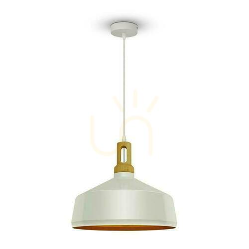 Kontrollera Pendelarmatur V-TAC Vit fi350 VT-7545-WH 5 års garanti