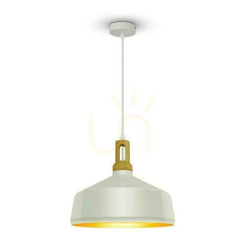 Kontrollera Pendelarmatur V-TAC Vit fi350 VT-7545-WH 5 års garanti
