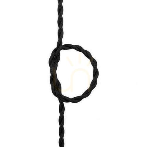 Kontrollera Tvinnad kabel 2x0,75mm Svart V-TAC 5 års garanti