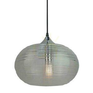 V-TAC Pendelarmatur Diamond Cut Series Rökt glas fi330mm VT-7350-HB 5 års garanti small 0