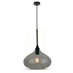 V-TAC Modern pendelarmatur Svart glas fi280mm VT-7281-BG 5 års garanti 0 V-TAC Modern pendelarmatur Svart glas fi280mm VT-7281-BG 5 års garanti small 0