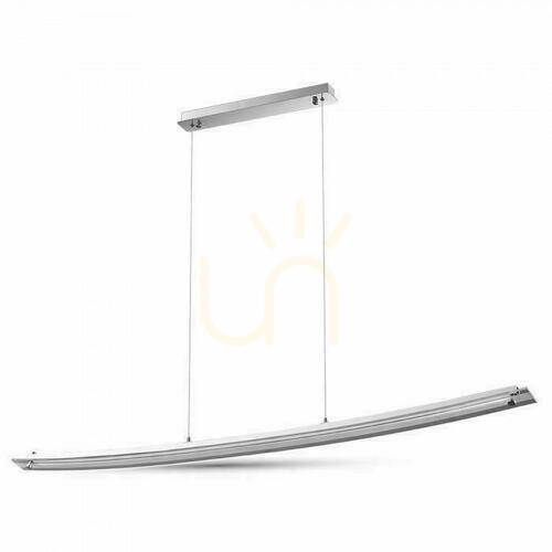 Kontrollera V-TAC 18W LED pendelarmatur Krom fi985mm VT-7020 4000K 1350lm 3 års garanti