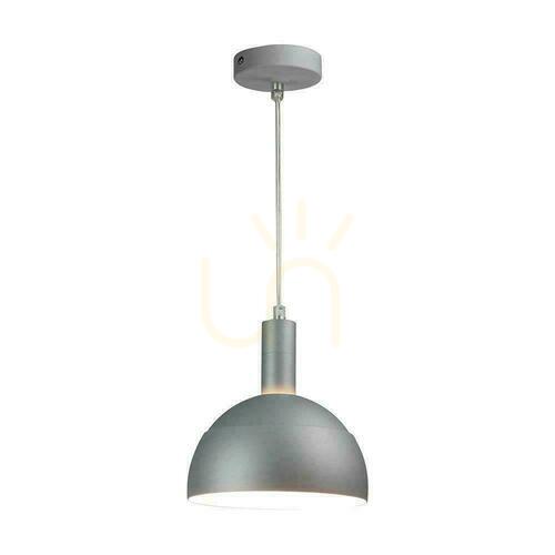Kontrollera V-TAC E14 aluminiumpendelarmatur grå skärm VT-7100-G 5 års garanti
