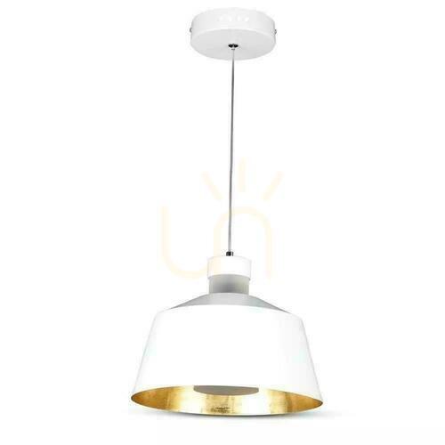 Kontrollera LED-pendelarmatur V-TAC 7W (akryl) Vit 250x190mm VT-7444-WH 4000K 400lm 3 års garanti