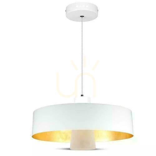 Kontrollera LED-pendelarmatur V-TAC 7W (akryl) Vit 340x190mm VT-7666-WH 4000K 400lm 3 års garanti
