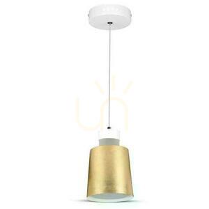 LED-pendelarmatur V-TAC 7W (akryl) Guld 120x190mm VT-7333-G 3000K 400lm 3 års garanti small 1