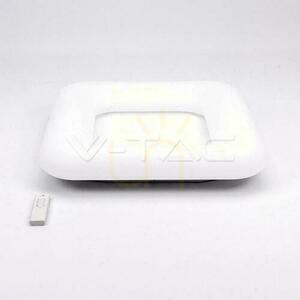 LED V-TAC 80W Takarmatur Kvadratisk D:750x750x125 Dimbar Vit VT-7753 2700K-6400K 6600lm 3 års garanti small 1