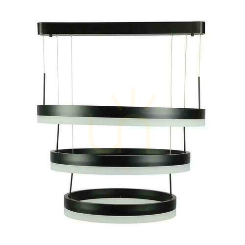 Kontrollera V-TAC Soft Light VT-82-3 LED-pendelarmatur, svart, 92 W, 4562 lm, 3000 K, dimbar